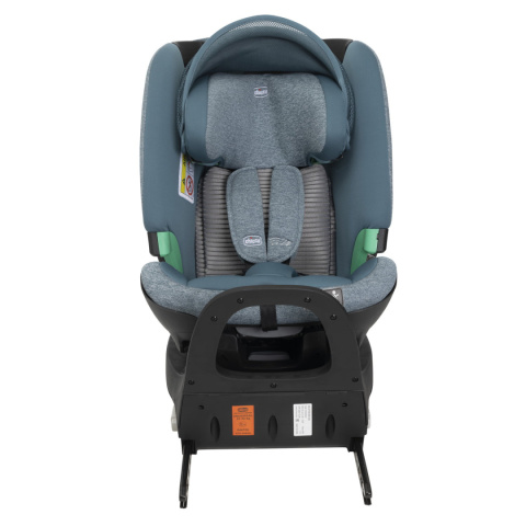 BI-SEAT I-SIZE AIR Chicco fotelik samochodowy 40-150 cm do ok.12 lat - TEAL BLUE