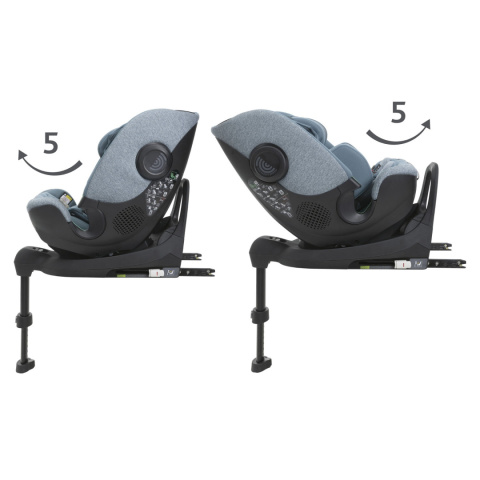 BI-SEAT I-SIZE AIR Chicco fotelik samochodowy 40-150 cm do ok.12 lat - TEAL BLUE