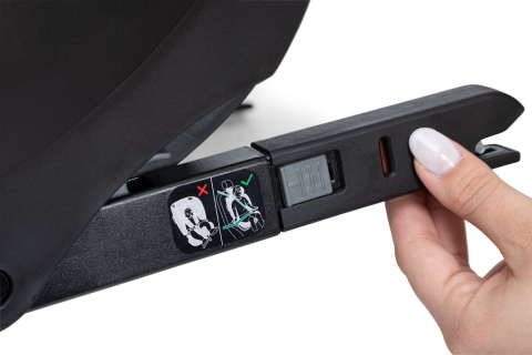 BI-SEAT I-SIZE AIR Chicco fotelik samochodowy 40-150 cm do ok.12 lat - TEAL BLUE