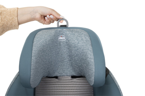 BI-SEAT I-SIZE AIR Chicco fotelik samochodowy 40-150 cm do ok.12 lat - TEAL BLUE