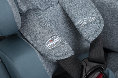 BI-SEAT I-SIZE AIR Chicco fotelik samochodowy 40-150 cm do ok.12 lat - TEAL BLUE