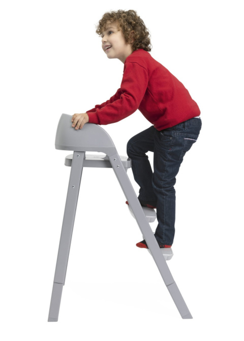 CRESCENDO UP Chicco krzesełko do karmienia 0m+ do 110 kg - TURIN GREY RE_LUX