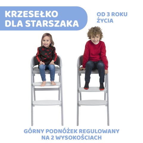 CRESCENDO UP Chicco krzesełko do karmienia 0m+ do 110 kg - VENICE LAGUNE RE_LUX