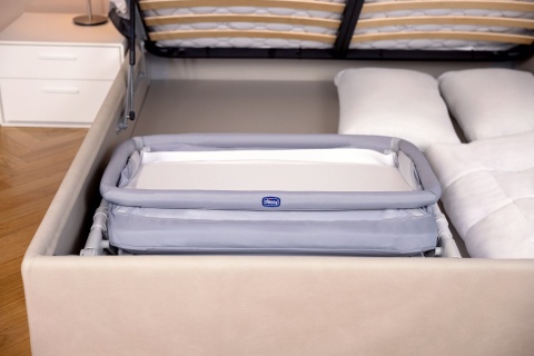 Next2me Pop Up Chicco 0m+ łóżeczko dostawne - Grey Mist