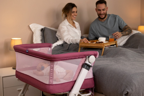 Next2me Pop Up Chicco 0m+ łóżeczko dostawne - Orchid