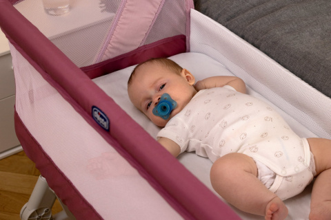 Next2me Pop Up Chicco 0m+ łóżeczko dostawne - Orchid