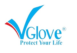 Rękawiczki nitrylowe medyczne 8%VAT niebieskie VGlove nitrile medical r. M 100 szt.