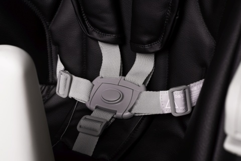 DECCO 4Baby Regulowane krzesełko do karmienia - Black