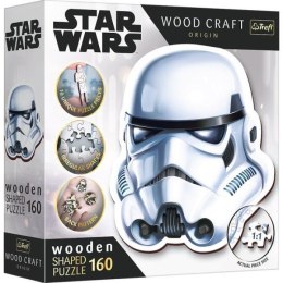 Puzzle drewniane 160el. Star Wars Hełm Szturmowca 20188 Trefl