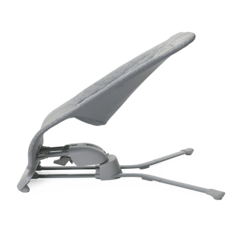 Rhythm`n` Sound Chicco leżaczek do 9kg, delikatne kołysanie na boki, dźwięki - ASH GREY CROSS COLLECTION