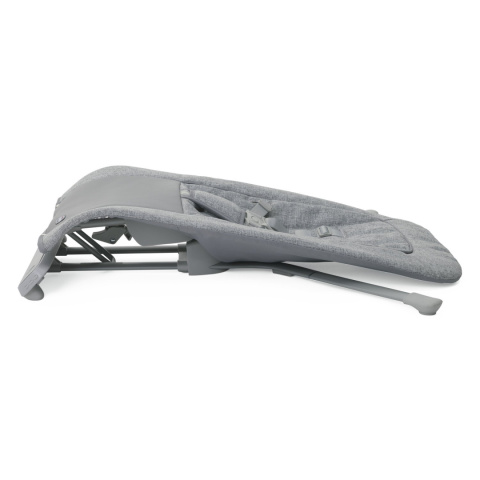 Rhythm`n` Sound Chicco leżaczek do 9kg, delikatne kołysanie na boki, dźwięki - ASH GREY CROSS COLLECTION