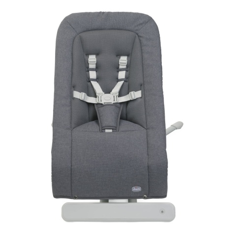 Rhythm`n` Sound Chicco leżaczek do 9kg, delikatne kołysanie na boki, dźwięki - SLATE GREY