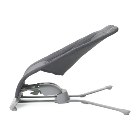 Rhythm`n` Sound Chicco leżaczek do 9kg, delikatne kołysanie na boki, dźwięki - SLATE GREY