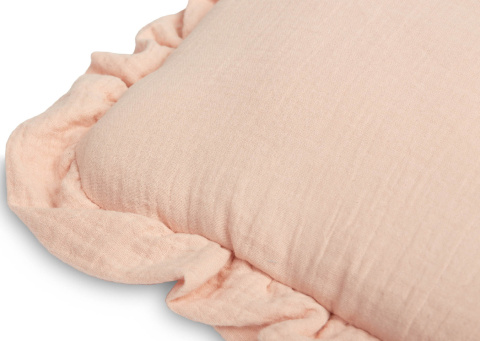 Sensillo Komplet do wózka Muślin- poduszka kocyk - LUKROWY