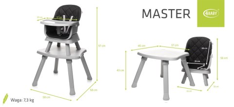 Krzesełko Master Black