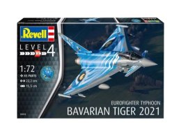Model do sklejania 1:72 63818 Eurofighter Typhoon "Bavarian Tiger 2021" Revell