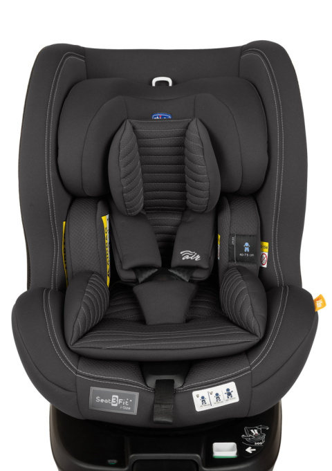 SEAT3FIT i-Size AIR Chicco fotelik samochodowy 0-25 kg - GRAPHITE AIR