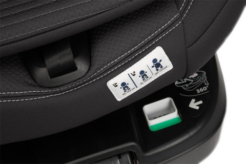 SEAT3FIT i-Size AIR Chicco fotelik samochodowy 0-25 kg - GRAPHITE AIR