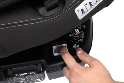 SEAT3FIT i-Size AIR Chicco fotelik samochodowy 0-25 kg - GRAPHITE AIR