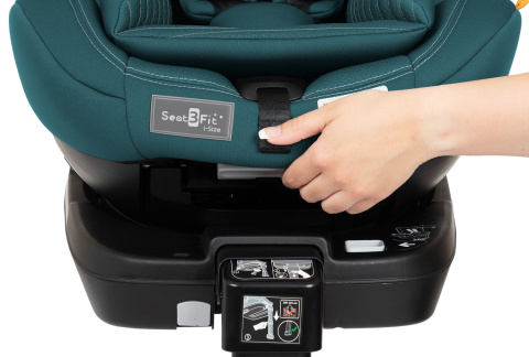 SEAT3FIT i-Size AIR Chicco fotelik samochodowy 0-25 kg - TEAL BLUE AIR