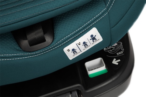 SEAT3FIT i-Size AIR Chicco fotelik samochodowy 0-25 kg - TEAL BLUE AIR