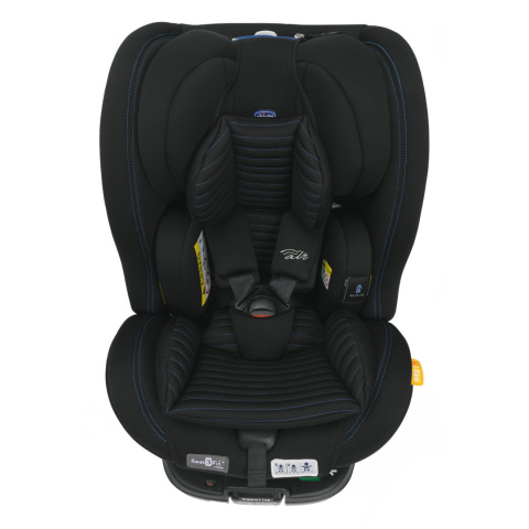 SEAT3FIT i-Size AIR Chicco fotelik samochodowy 0-25 kg 40-125 cm - ZIP BLACK AIR