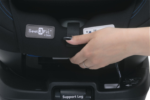 SEAT3FIT i-Size AIR Chicco fotelik samochodowy 0-25 kg 40-125 cm - ZIP BLACK AIR