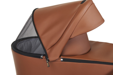 GLOSS ibebe 2w1 wózek wielofunkcyjny dla dzieci do 22 kg- IG217 Black eco leather