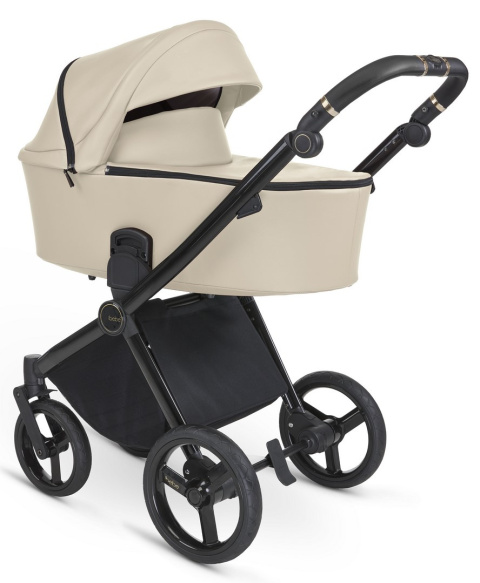 GLOSS ibebe 2w1 wózek wielofunkcyjny dla dzieci do 22 kg- IG219 Beige eco leather