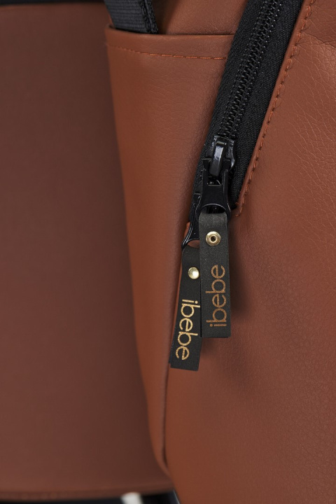 GLOSS ibebe 2w1 wózek wielofunkcyjny dla dzieci do 22 kg- IG219 Beige eco leather