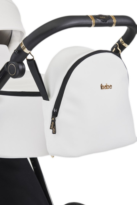 GLOSS ibebe 2w1 wózek wielofunkcyjny dla dzieci do 22 kg- IG221 Mint eco leather