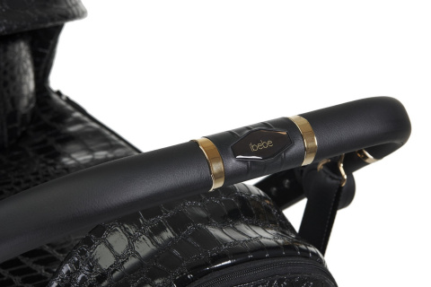 GLOSS ibebe 2w1 wózek wielofunkcyjny dla dzieci do 22 kg- IG233 Green crocodile leather