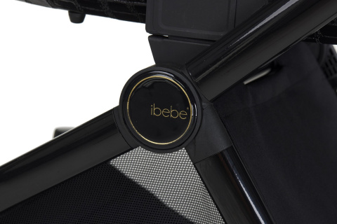 GLOSS ibebe 2w1 wózek wielofunkcyjny dla dzieci do 22 kg- IG233 Green crocodile leather