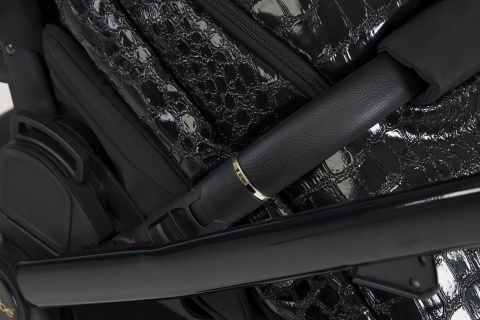 GLOSS ibebe 2w1 wózek wielofunkcyjny dla dzieci do 22 kg- IG233 Green crocodile leather