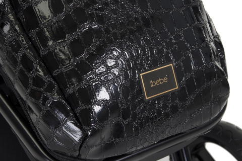 GLOSS ibebe 2w1 wózek wielofunkcyjny dla dzieci do 22 kg- IG233 Green crocodile leather