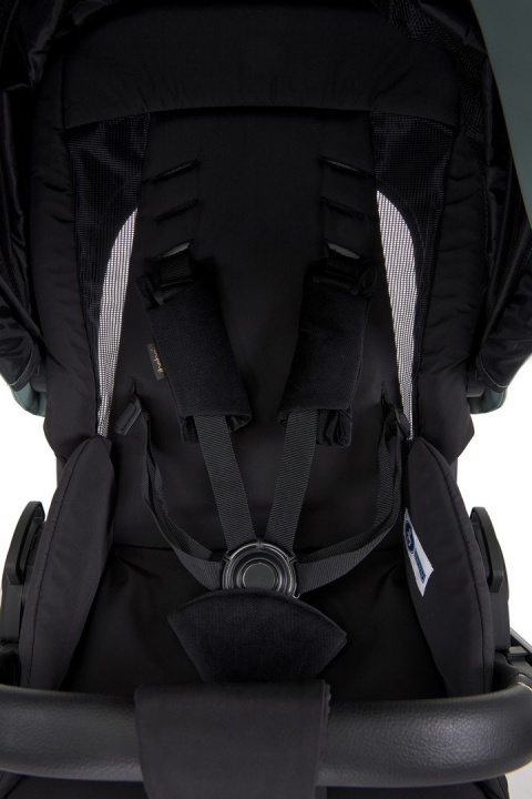 GLOSS ibebe 2w1 wózek wielofunkcyjny dla dzieci do 22 kg- IG233 Green crocodile leather