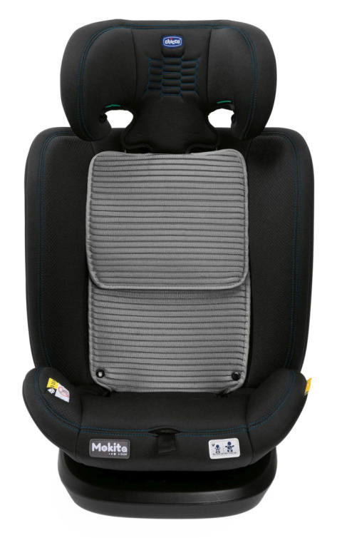 MOKITA i-Size Air Chicco 76-150cm fotelik samochodowy 9-36kg - BLACK AIR
