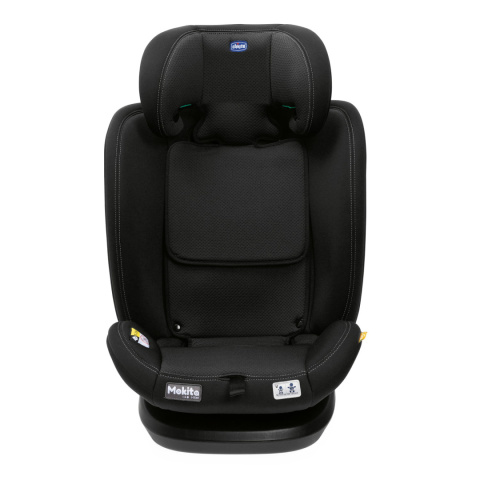 MOKITA i-Size Chicco 76-150cm fotelik samochodowy 9-36kg - BLACK