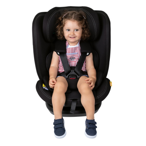 MOKITA i-Size Chicco 76-150cm fotelik samochodowy 9-36kg - BLACK