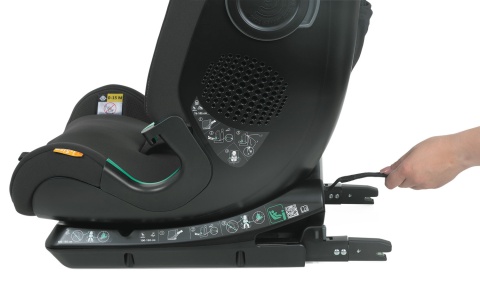 MYSEAT i-Size Air CHICCO fotelik samochodowy 76-150cm 9-36 kg - GRAPHITE