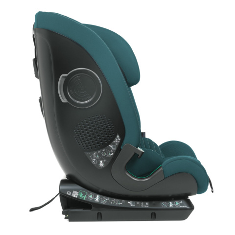 MYSEAT i-Size Air CHICCO fotelik samochodowy 76-150cm 9-36 kg - TEAL BLUE