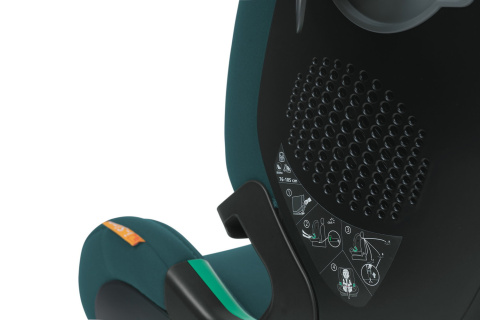 MYSEAT i-Size Air CHICCO fotelik samochodowy 76-150cm 9-36 kg - TEAL BLUE