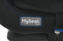 MYSEAT i-Size Air CHICCO fotelik samochodowy 76-150cm 9-36 kg - ZIP BLACK AIR