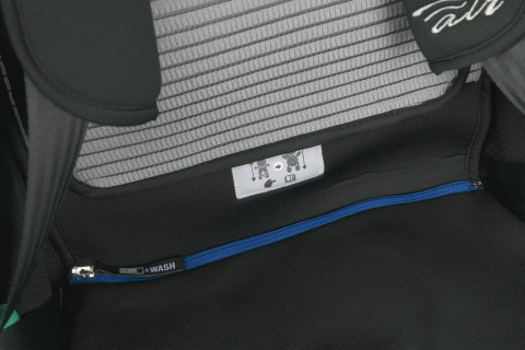 MYSEAT i-Size Air CHICCO fotelik samochodowy 76-150cm 9-36 kg - ZIP BLACK AIR