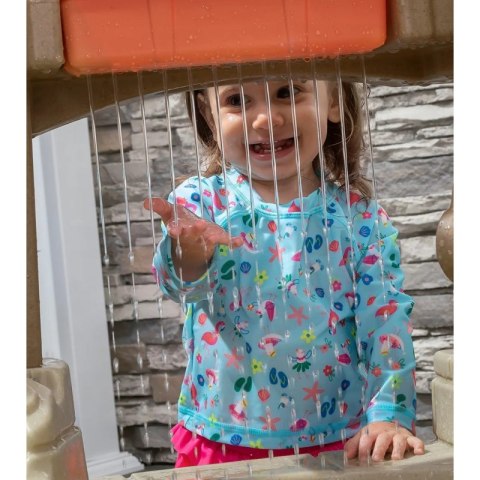 Step2 Stół Wodny z Lejkiem Młynkiem Deszczownicą Korytarzem i Brodzikiem