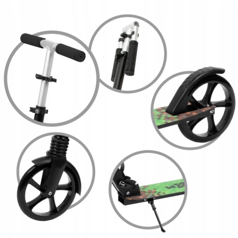 Hulajnoga miejska składana WXM DRIFF ABEC-7 do 100 kg - Game