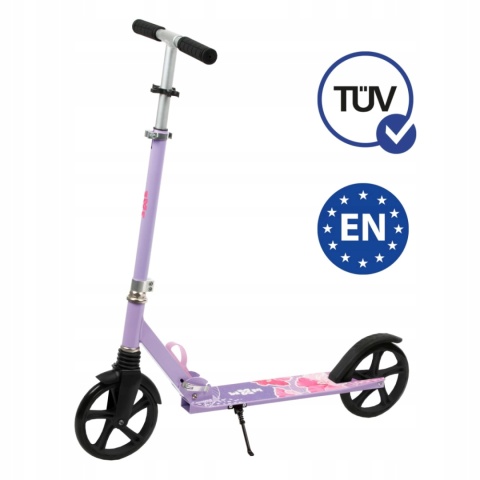 Hulajnoga miejska składana WXM DRIFF ABEC-7 do 100 kg - Hibiscus