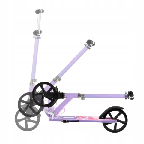 Hulajnoga miejska składana WXM DRIFF ABEC-7 do 100 kg - Hibiscus