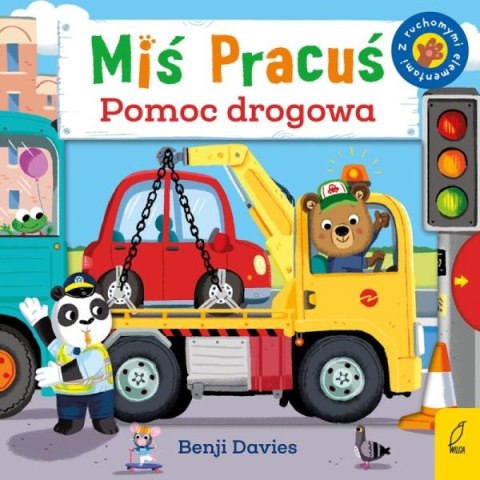 Książeczka Miś Pracuś. Pomoc drogowa