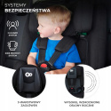 SAFETY FIX 2 I-Size Kinderkraft fotelik samochodowy Isofix 9-36 kg 76-150 cm - Black